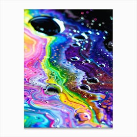 Rainbow Paint 1 Canvas Print