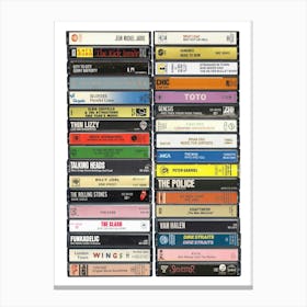 1978 Music - Cassette Print - Born in '78 Canvas Print