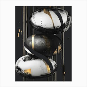 Black Gold 1 Canvas Print