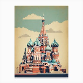 Moscow Cathedral Canvas Print