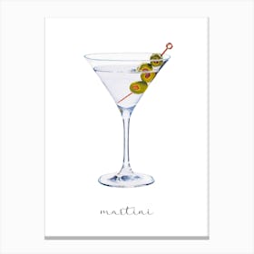 Martini Canvas Print