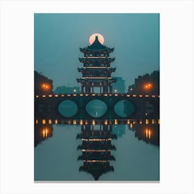 Chinese Pagoda 13 Canvas Print