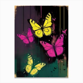 Colorful Butterflies 171 Canvas Print