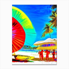 Boracay Philippines Pop Art Photography Tropical Destination Canvas Print
