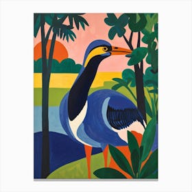 Blue Heron 1 Canvas Print