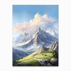 Mountain Landscape 5 Canvas Print