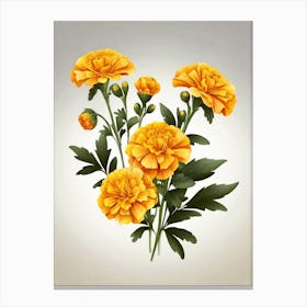 Carnations Canvas Print