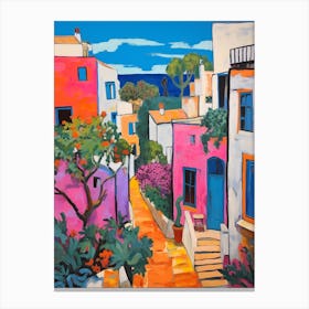 Otranto Italy 1 Fauvist Painting Canvas Print