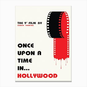 Once Upon A Time In Hollywood Canvas Print