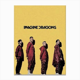 Imagine Dragons 9 Canvas Print