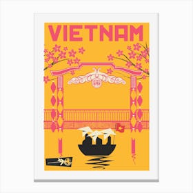Fly Aeromundo Vietnam Canvas Print