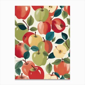 Apple Wallpaper Canvas Print