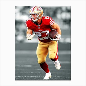 Christian Mccaffrey Canvas Print