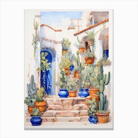 Cactus Garden - Bohemian Art Canvas Print