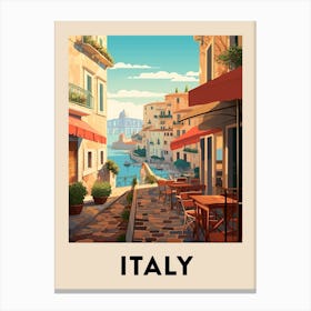 Vintage Travel Poster Italy 4 Canvas Print