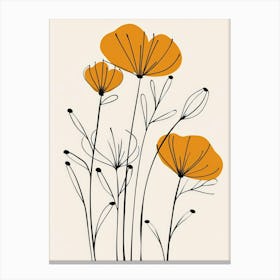 Poppies 111 Canvas Print