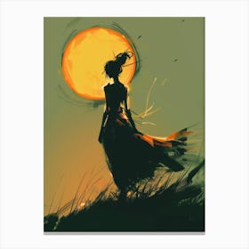 Asian Girl Canvas Print