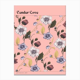 Tender Love Canvas Print