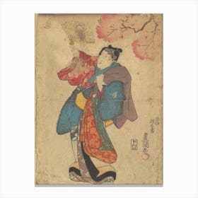 Print 47 By Utagawa Kunisada Canvas Print