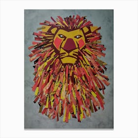 Lion King, Modern Wall Art for Any Room Canvas Print