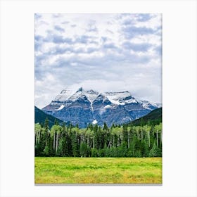 Mountains Of Banff Canvas Print