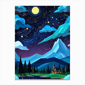 Night Sky 26 Canvas Print