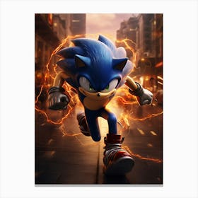 Sonic The Hedgehog 15 Canvas Print