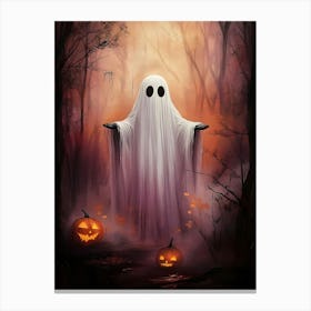 Ghost In The Woods 13 Canvas Print