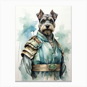 Schnauzer 4 Canvas Print