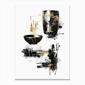 Black And Gold Canvas Print 69 Canvas Print