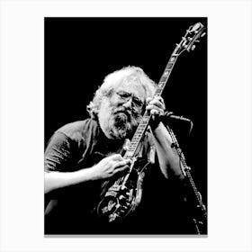 Jerry Garcia Line Art 2 Canvas Print