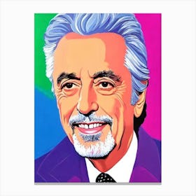 Al Pacino Pop Movies Art Movies Canvas Print