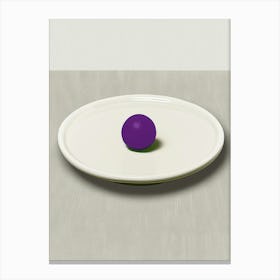 Purple Ball Canvas Print