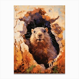 Ground Squirrel 4 Canvas Print