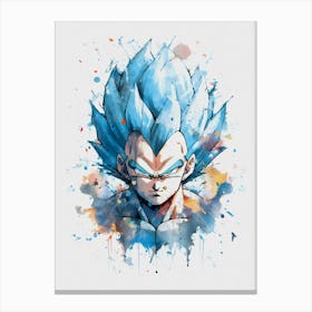 Vegeta Dragon Ball Z 1 Canvas Print