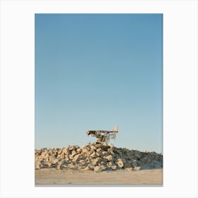 Bombay Beach Flight on Film Canvas Print