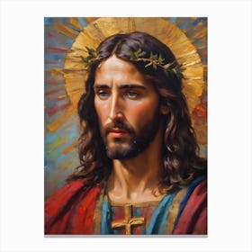 Jesus I Worship You Canvas Print