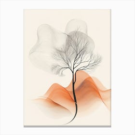 Abstract Tree 15 Canvas Print