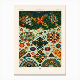 Japanese Pattern, Albert Racine (4) Canvas Print