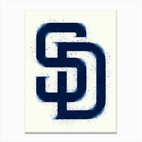 San Diego Padres Canvas Print