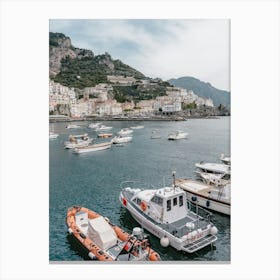 View on Amalfi Coast in Italy Canvas Print