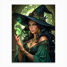 Witches And Wizards Canvas Print