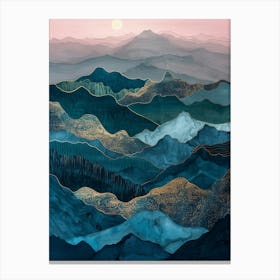 Blue Mountains 6 Canvas Print