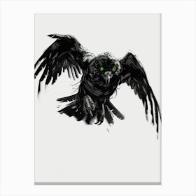 Raven 6 Canvas Print