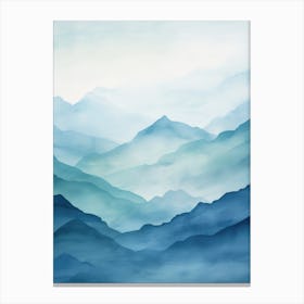 Mountains Stock Videos & Royalty-Free Footage Canvas Print