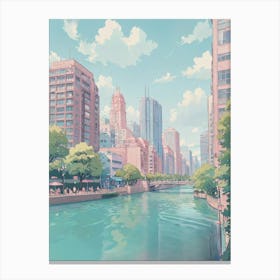 Chicago River 7 Canvas Print