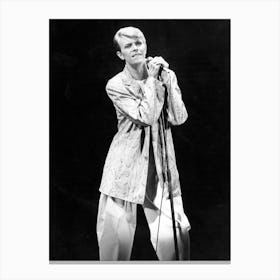 David Bowie Performing, June 1978 Canvas Print