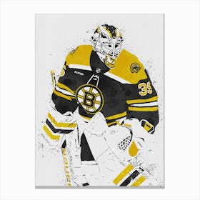 Linus Ullmark Canvas Print