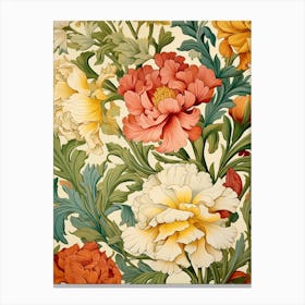 Floral Wallpaper 42 Canvas Print