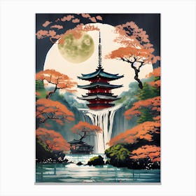 Japanese Landscape Painting (8) Canvas Print